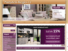 Tablet Screenshot of nabytek-regio.cz